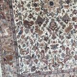 Pakistani carpet wool and silk handmade 190x295 cm