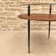 Two-tier side table, Italian work, 1950.