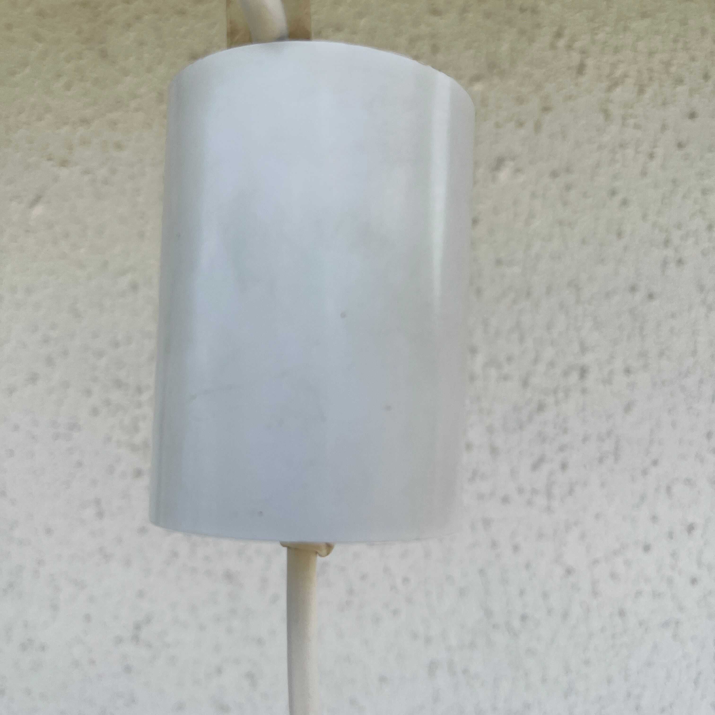 Orange opaline hanging lamp