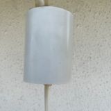 Orange opaline hanging lamp