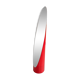 Miroir psyché style “lipstick” rouge