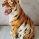 Ceramic tiger