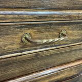 1950s oak sideboard in the style of Robert Micheau Vernez