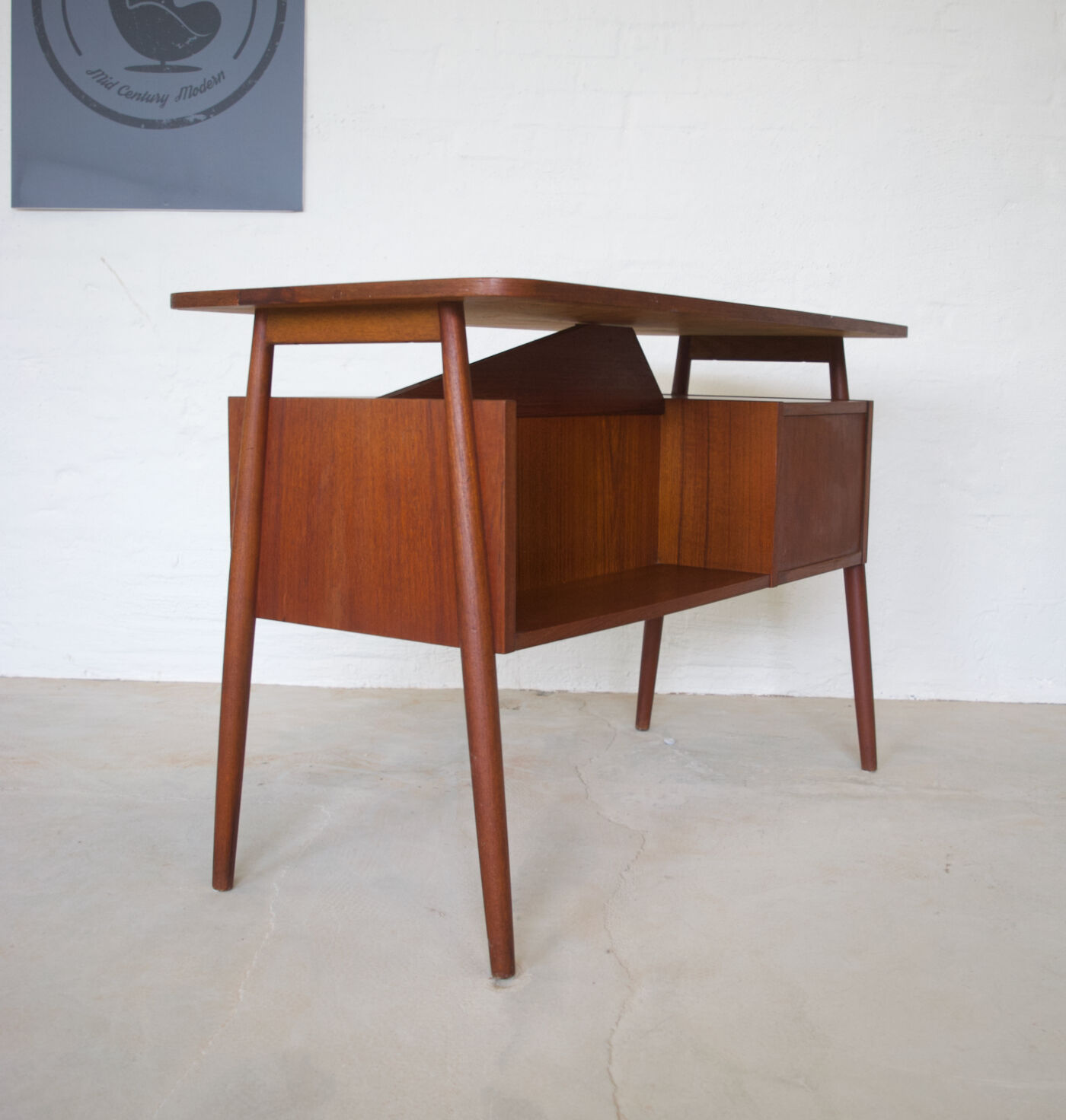 Desk by Gunner Nielsen for Tibergaard, 1960