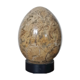 Large decorative marble egg