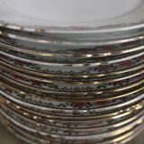 66-piece Limoges porcelain service, mid-20th century