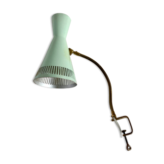 Mid-century italian brass table lamp, 1950s