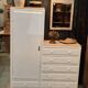 Vintage asymmetrical wardrobe