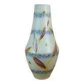 mid century scheurich FLOORVASE abstract pattern early 60's model 537-52