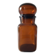 Bocal verre ambré