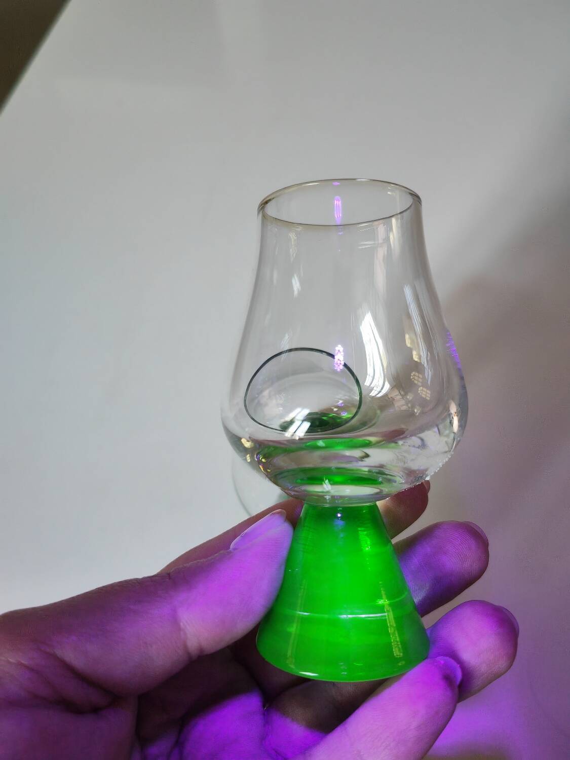 Glasses with uraline legs