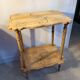 Floral decorative side table