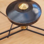 1950s wall-mounted coat rack