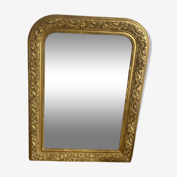 Miroir ancien Louis Philippe 89x64