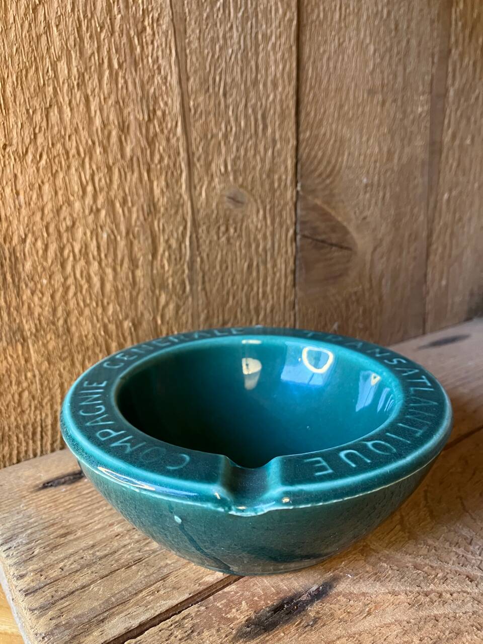 Ashtray from the Compagnie Générale Transatlantique