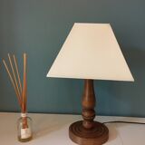 Vintage wooden lamp foot