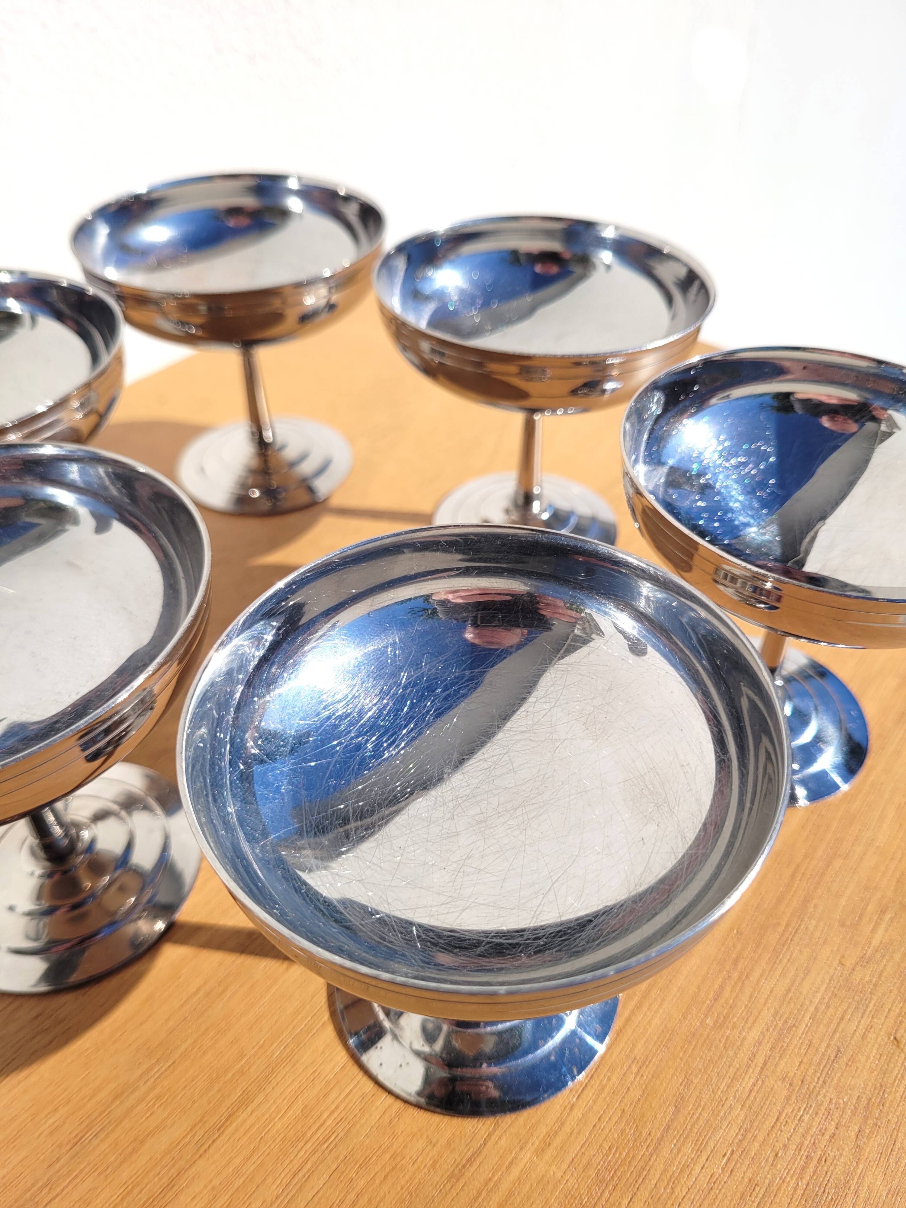 Letang Remy 1970 Ice Cream Sundae Service