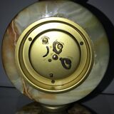 Onyx lamp with Ritz alarm clock