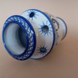 Flowerpot vase A. Montagnon JM (Nevers)
