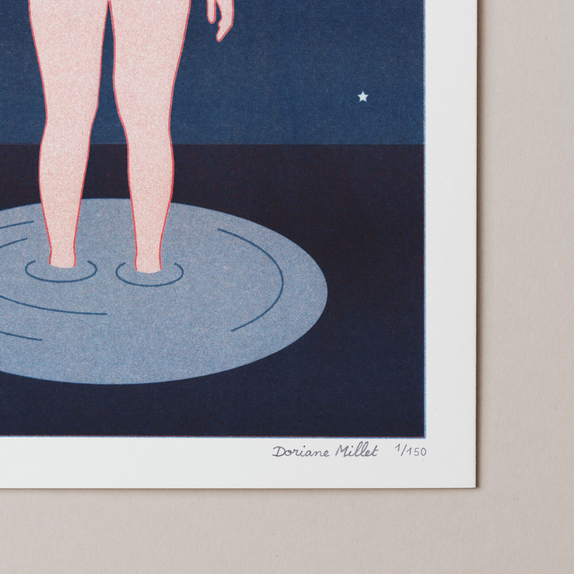 La Nostalgique, Risographie A4, édition limitée