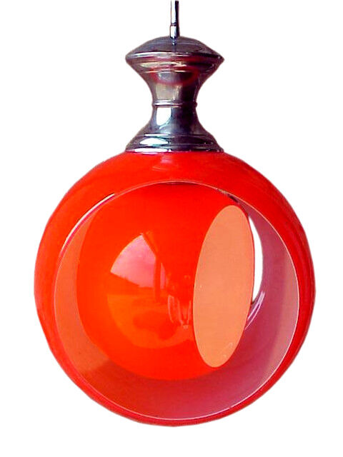 Eclipse hanging lamp Venice Italy, 60s