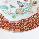 Assiette japonaise vers 1900 oiseaux et insectes