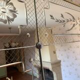 Venetian bistro mirror 200 x 100 cm - 50s