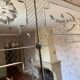 Venetian bistro mirror 200 x 100 cm - 50s