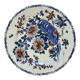 Antique plate in Gien earthenware — model “Rooster with Peonies”