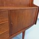 Enfilade mi-haute scandinave vintage Ib Kofod-Larsen pour Faarup en teck