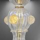 Venetian lustre in Murano glass and gold leaf