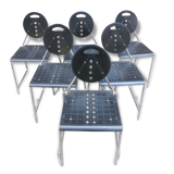 6 chairs CHARLIE Carlo BIMBI & GIOACCHINI