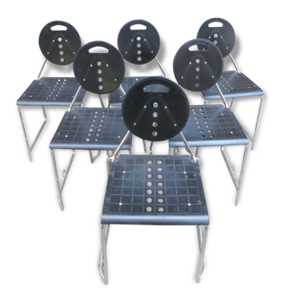 6 chairs CHARLIE Carlo BIMBI & GIOACCHINI