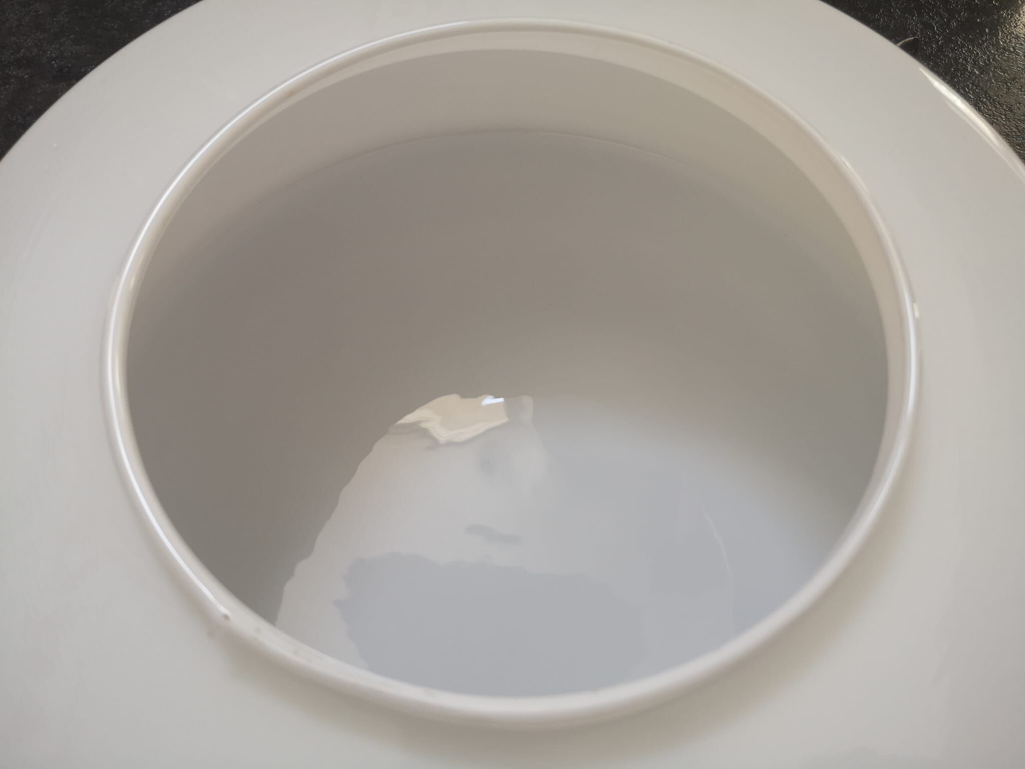 Ceiling lamp old round globe opaline white industrial Art Deco ø 27.5 cm