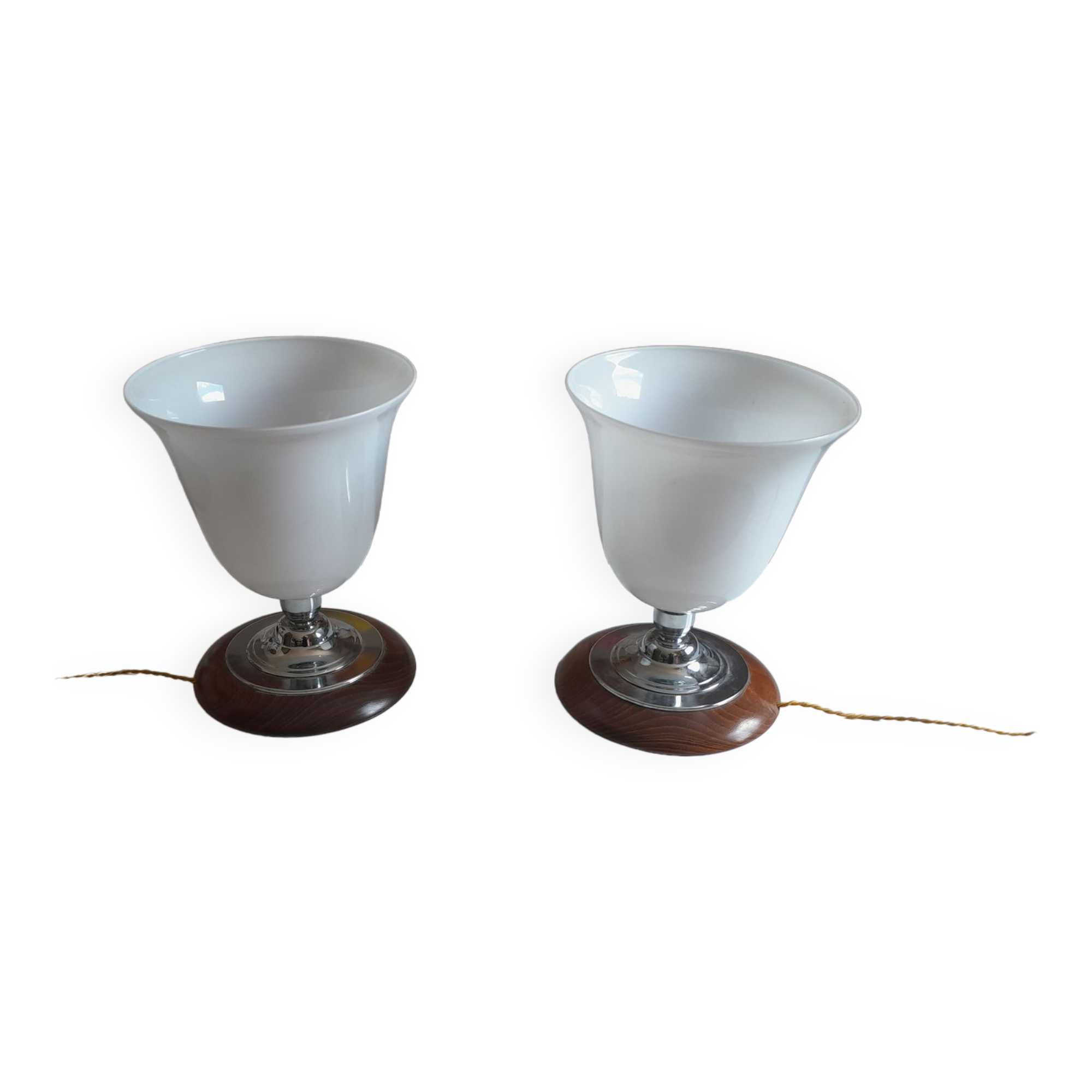 Paire De Spots à Pince De Studio Photo Vintage DLG Cremer - Années 1960, Métal