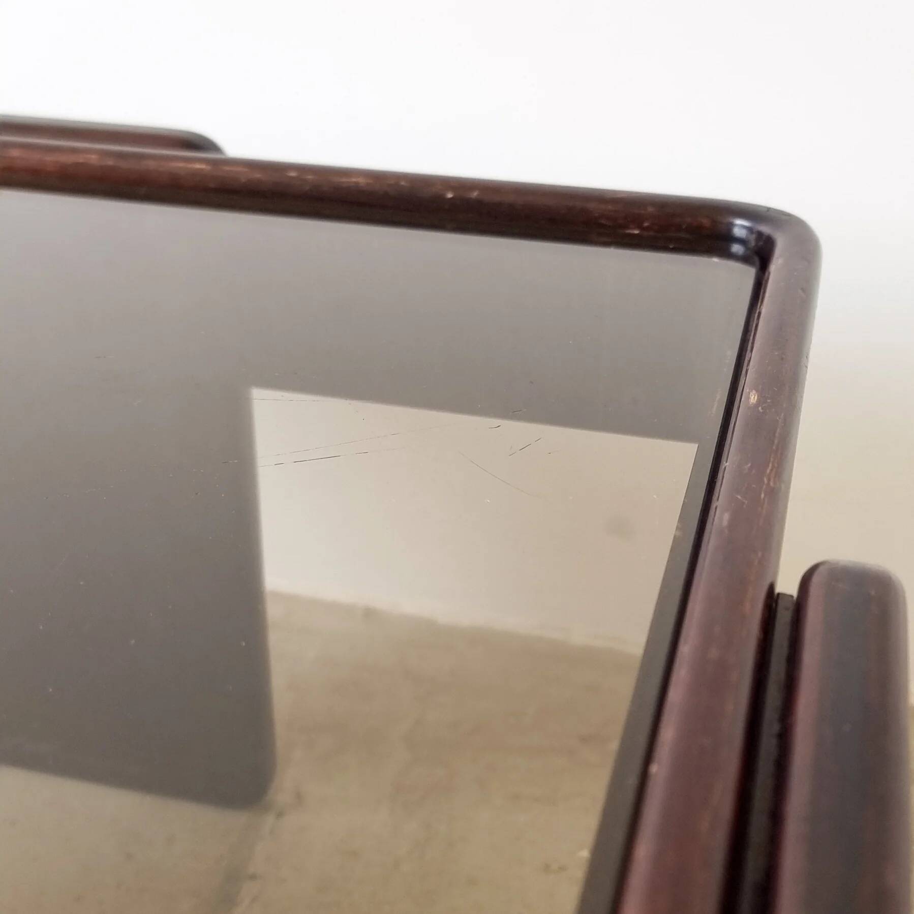 Stackable nesting tables by Gianfranco Frattini for Cassina (set of 3)