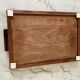 1930 Art Deco marquetry tray, very good condition