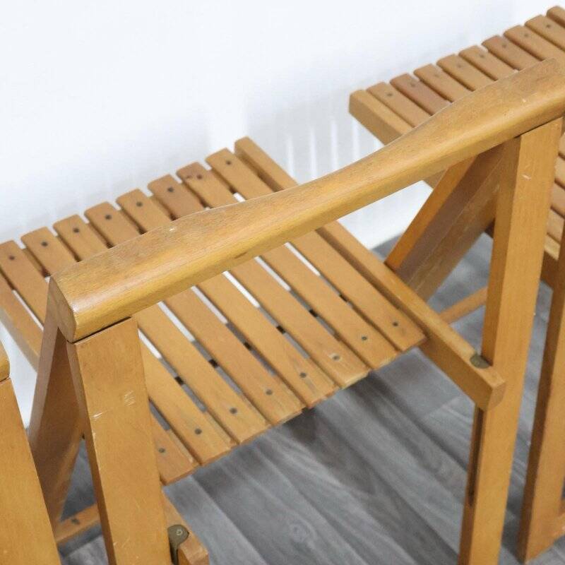 Trieste Chairs by Aldo Jacober for Alberto Bazzani, 1960s, Set of 4