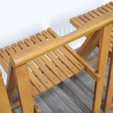 Trieste Chairs by Aldo Jacober for Alberto Bazzani, 1960s, Set of 4