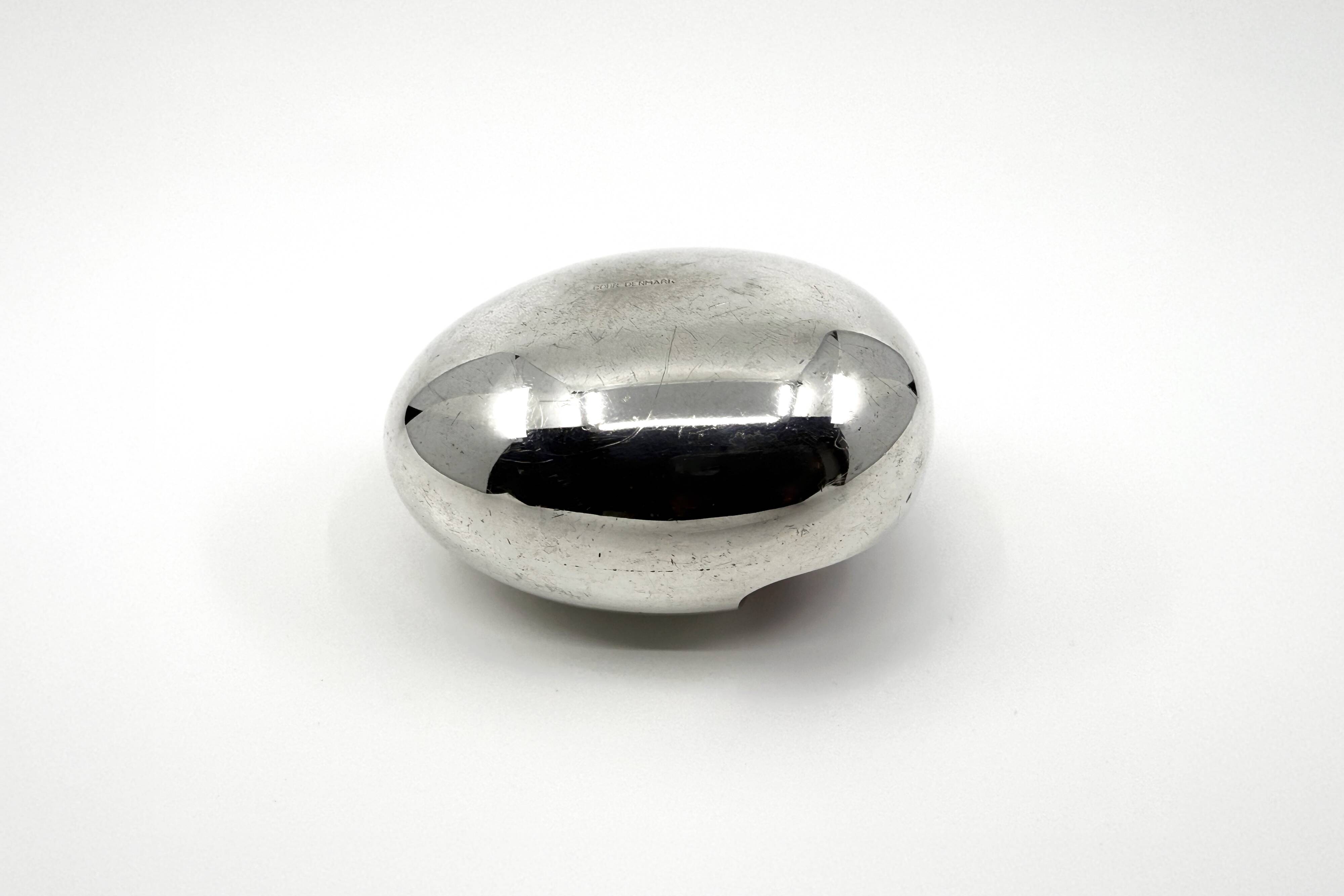 Cendrier moderniste "the smile" • Hans Bundle pour Carl Cohr • Danemark 50s