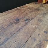 Ancien établi vintage de menuisier en bois, déco industrielle