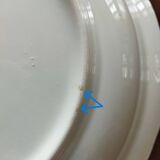 Deep dish "Fine street lamp" KG Lunéville