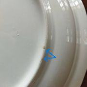 Shallow dish "Fine Street Lamp" KG Lunéville