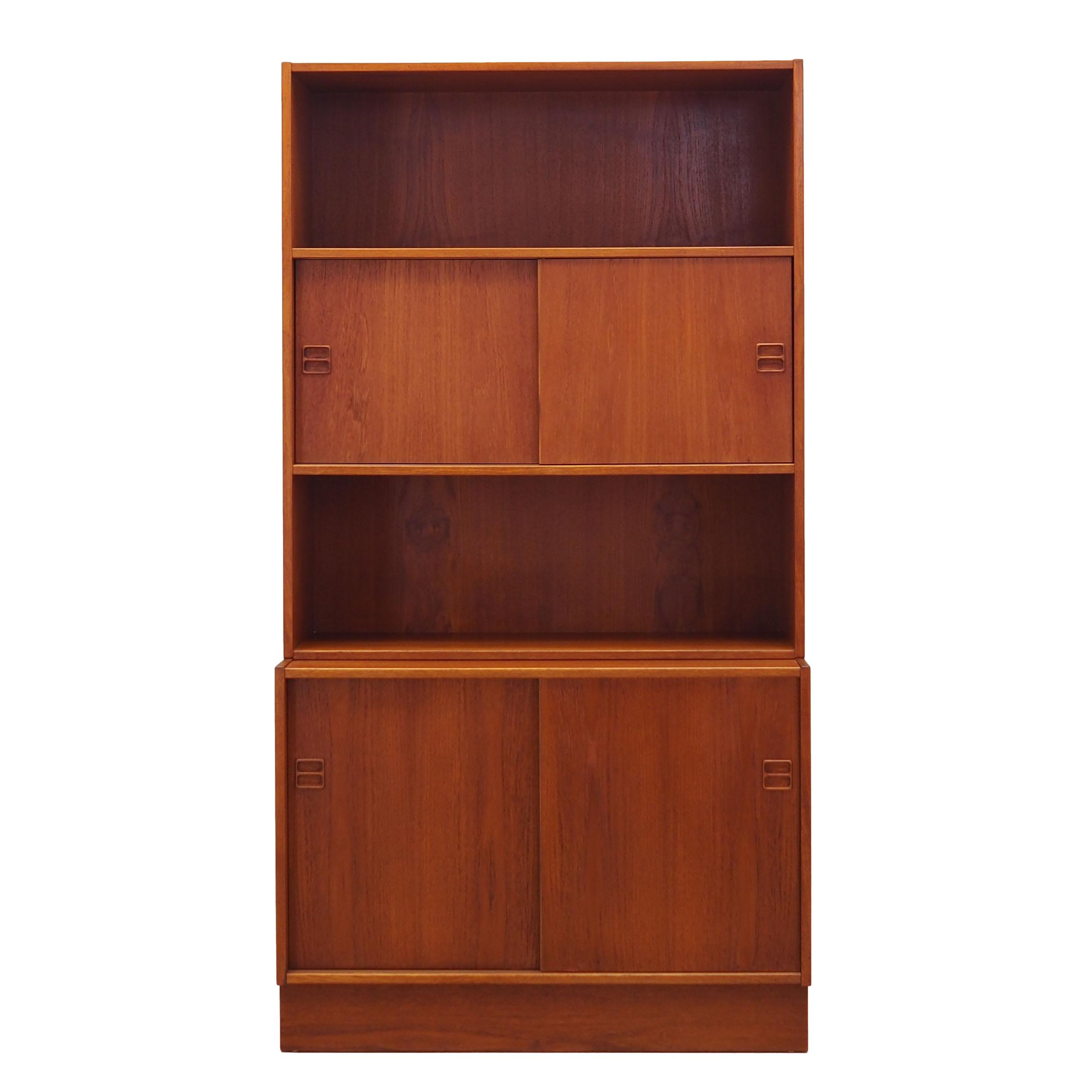 Teak bookcase, Danish design, 1960s, production: Denmark