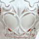 Large Bohemian crystal fruit bowl - 1950s