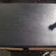 Parisian buffet painted in black from the 50s
