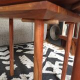 Coffee table - vintage swivel Scandinavian design