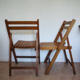 Vintage folding chairs
