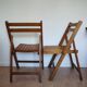 Vintage folding chairs