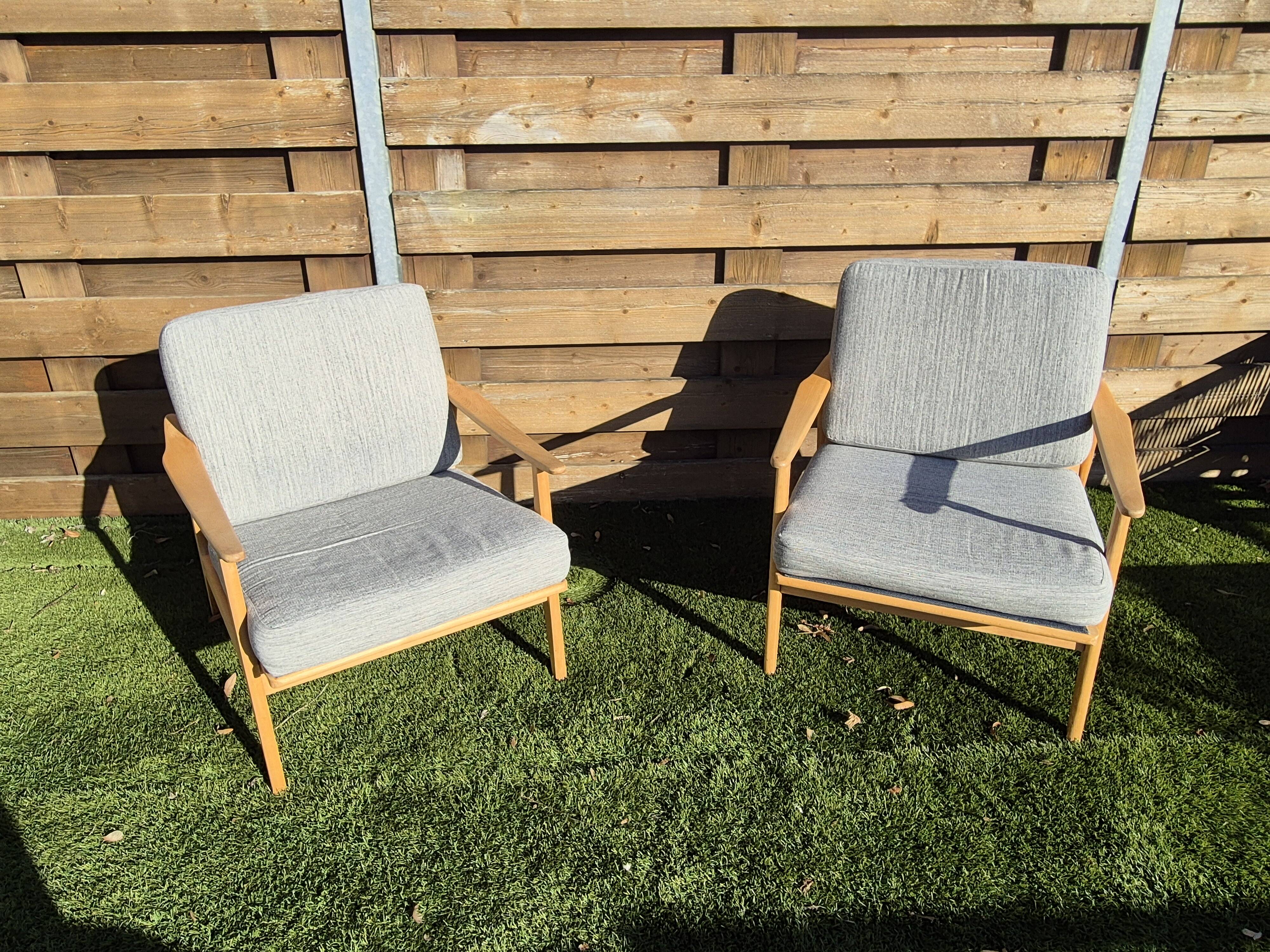 Magnifique ensemble de salon scandinave canapé et 2 fauteuils